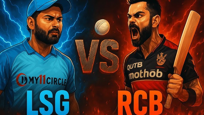 watch ipl 2025 match 59 Lucknow Super Giants (LSG) and Royal Challengers Bengaluru (RCB